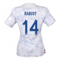 Ranska Adrien Rabiot #14 Vieraspaita Naiset MM-kisat 2022 Lyhythihainen